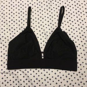 lively busty mesh bralette